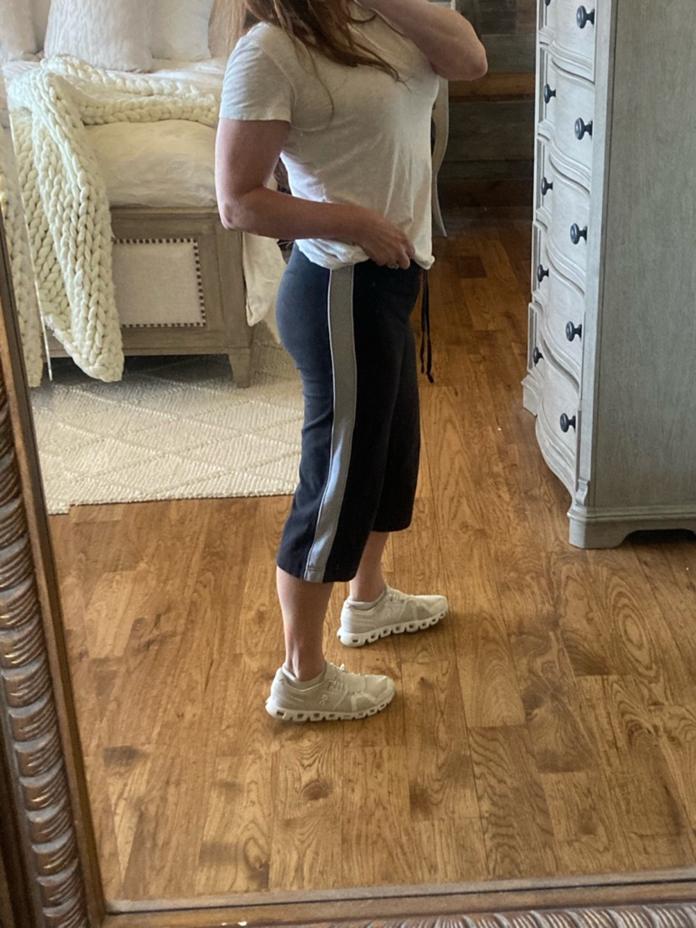 Vintage Y2K NYL Capri Cropped Retro Activewear